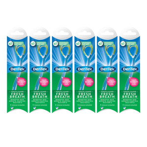 Breath Remedy Comfort Clean Tongue Cleaners (Pack of 6)