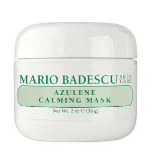 Mario Badescu Azulene Calming Mask, Clay Mask Face Care Ideal for All Skin Types, Pore Minimizer with Olive Leaf Extract, Vitamin E and Kaolin Clay,