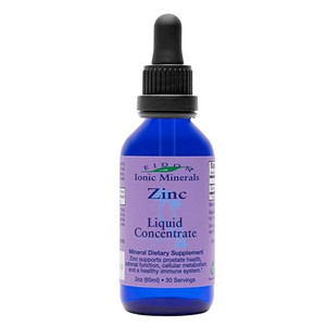 Eidon Ionic Minerals Liquid Zinc Concentrate - Ionic Zinc Sulfate Supplement Drops for Men, Women, & Kids, Support Immune System, Hair and Skin, Live