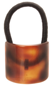 France Luxe Rectangle Pony on Elastic, Tortoise
