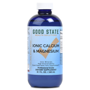 Good State Liquid Ionic Calcium and Magnesium (72 mg calcium elemental, 63 mg magnesium elemental, 500 mcg boron elemental - 8 fl oz)
