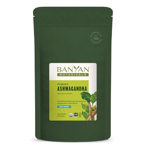 Banyan Botanicals Ashwagandha Powder  Organic Ashwagandha Root  Renowned Herbal Adaptogen for Natural Energy Support and Stress Support*  1/2lb 