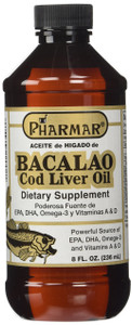 Pharmark Aceite De Higado De Bacalao Cod Liver Oil (8 Ounce)