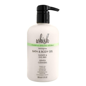 Whish Beauty Bath & Body Gel - Moisturizing Body Wash for Women - Gentle On Sensitive Skin - Shower Gel infused with Shea Butter & Aloe - Sulfate & P