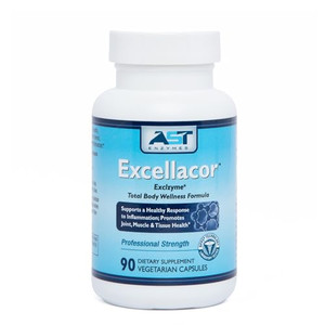Excellacor-90 Systemic Enzyme Supplement  Acid-Resistant Serrapeptase & Proteolytic Enzymes  Supports Healthy Inflammation Response, Joint Function