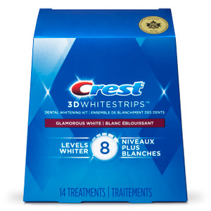 Crest 3D Whitestrips Classic White Teeth Whitening Kit, 10 Treatments 20 Strips
