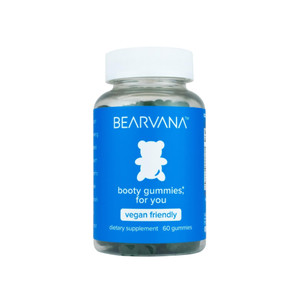 BEARVANA Peach Support Womens Multivitamin Gummies | Herbal & Vitamin Gummy Supplement for Daily Wellness | Berry Flavor | 60 Gummies