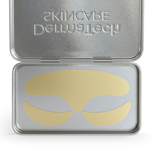 DermaTech Skincare Reusable Silicone Face Patches Set | Eco-Friendly Forehead Wrinkle Patches with Tin Case | 100% Silicone Reusable Facial Patches |