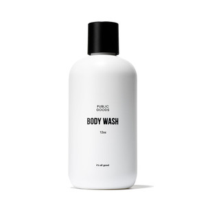 Public Goods Body Wash for Men and Women | Natural Soap for Bath & Shower | Body Scrub Made with Organic Essential Oils | Sulfate & Paraben Free | Ve