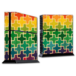 MightySkins Skin Compatible with Sony PlayStation 4 PS4 Console wrap Sticker Skins Puzzle