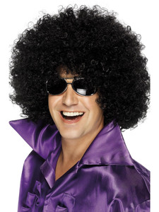 Smiffys Mega Huge Afro Wig (Black)