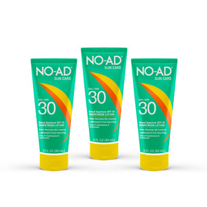 NO-AD SPF 85 Sunscreen Lotion | Broad Spectrum UVA/UVB Protection | Water Resistant | Octinoxate & Oxybenzone Free with moisturizing Vitamin E and Al