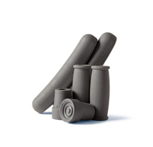 Medline Crutch Accessory Replacement Kit, Gray