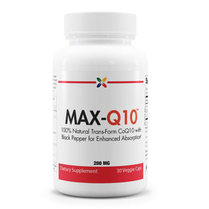 Stop Aging Now MAX-Q10 CoEnzyme Formulated with Kaneka Q10 and Enhanced BioPerine Black Pepper Extract for High Absorption, Heart Health, Energy Prod