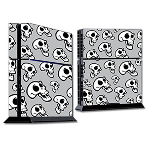 MightySkins Skin Compatible with Sony PS4 Console - Laughing Skulls | Protective, Durable, and Unique Vinyl Decal wrap Cover | Easy to Apply, Remove,