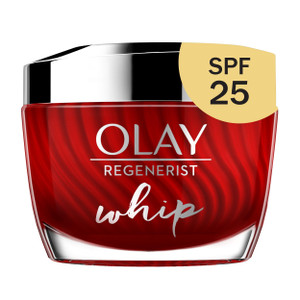 Olay Regenerist Whip Face Moisturizer Cream with Sunscreen SPF 25, 1.7 oz