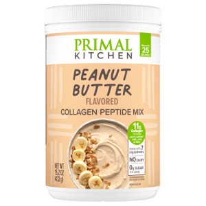 Primal Kitchen Peanut Butter Flavor Collagen Fuel® Drink Mix, Collagen Peptides, No Dairy, 14.3 Ounces