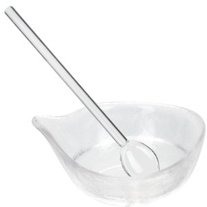 Zerodeko Facial Mask Mixing Bowl Set with Spoon Glass Diy Face Mask Bowl for Skincare and Essential Oil Mixing Salon and Home Beauty Tool 3.14X2.36X1