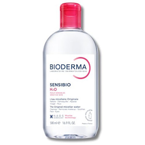 Bioderma Sensibio H2O Micellar Water, Makeup Remover Cleanser, Gentle for Skin, Fragrance-Free & Alcohol-Free, Gentle Face Cleanser for Sensitive Ski
