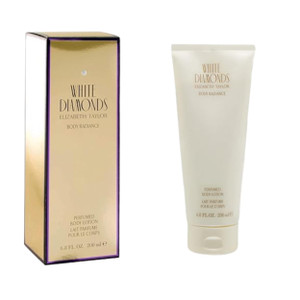 Elizabeth Taylor White Diamonds Perfumed Body Lotion for Women, 6.8-Ounce