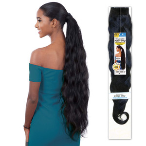 Shake-N-Go Synthetic Organique Pony Pro Ponytail - BODY WAVE 32" (2)