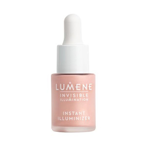 Lumene Invisible Illumination Instant Illuminizer Rosy Dawn - Lightweight Hydrating Liquid Highlighter - Glowing Skin Makeup Highlighter for a Natura