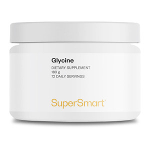 Supersmart - Glycine Supplement (High Purity) - Amino Acid Supplement | Non-GMO & Gluten Free - 180 g