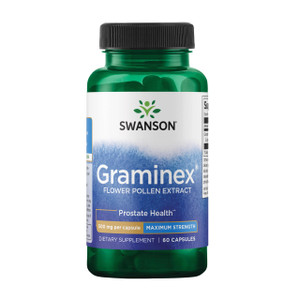 Swanson Maximum Strength Graminex Flower Pollen Extract - Supports Prostate Health, Urinary Tract Function, and Kidney Health - Mens Health Supplemen