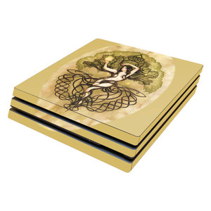 MightySkins Skin Compatible with Sony PS4 Pro Console - Earth Life Magic | Protective, Durable, and Unique Vinyl Decal wrap Cover | Easy to Apply, Re