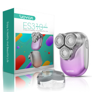 VOYOR Electric Razors for Women 3D Floating Blade Shaver for Women, Electric Shaver for Legs Bikini and Body Facial Hair Remover Women's Shavers Wate