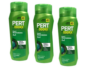 Pert Plus 2-in-1 Shampoo Plus Conditioner, Normal Hair,13.5 Fl Oz (Pack of 3)