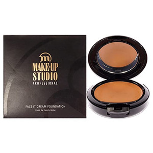 Make-Up Studio Professional Make-Up Face It Cream Foundation - Water-Resistant - Offers Both Light And Full Coverage - Long-Lasting Result - Highly P