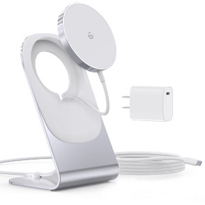Magnetic Wireless Charger for iPhone 17/16/15/14/13/12 - Mag Charger+20W USB C Adapter, Fast Wireless Charging Stand/Pad with 5ft USB-C Cable for iPh