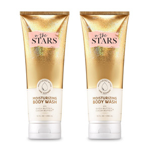 Bath and Body Works Gift Set of 2 - 10 Ounce Moisturizing Body Wash - (In The Stars)