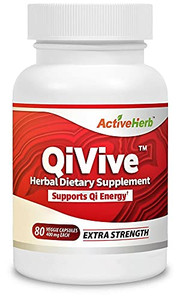 ActiveHerb QiVive 400 mg 80 Vegetarian Capsules