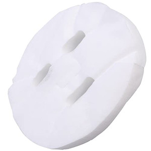 300pcs Gauze Pre Cut Cotton Face Covers Precut Gauze Facial Soft Face Pad for Spa Skin Care Home Salon DIY White