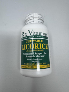 Rx Vitamins DGL Licorice 500 mg - 90 Tablets