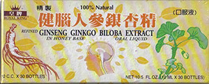 Royal King - Ginseng Ginkgo Biloba Extract Oral Liquid, 10 ml x 30 bottles