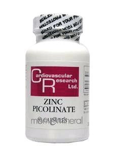 Ecological Formulas - Zinc Picolinate 60 caps 25 mg [Health and Beauty]