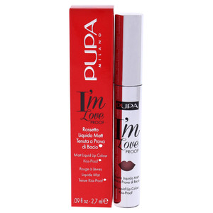Pupa Milano I'M Loveproof Matte Liquid Lip Color - Kissproof - Velvety Effect - Super-Intense Color - High Concentration - Flawless And Defined - 012