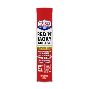 Lucas Oil 10005 Red 'N' Tacky Grease - 14 Ounce