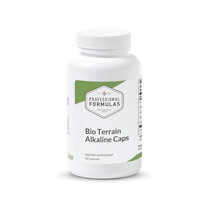 Professional Formulas Bio Terrain Alkaline Caps  Supports pH Balance, Electrolyte Replenishment & Cellular Alkalinity  with Calcium, Magnesium, Pot