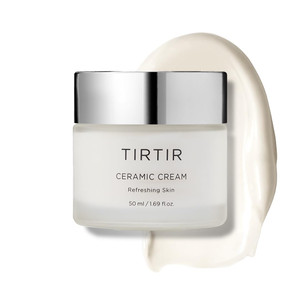 TIRTIR Natural Ceramide Cream | Deep moisturizer for Glass Skin, Polyglutamic acid, Centella Asiatica Extract, Skin barrier, Lightweight, Mild, Natur