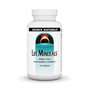 Source Naturals Life Minerals, Krebs Cycle Multi-Mineral Complex* - 120 Tablets