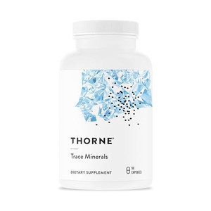 THORNE - Trace Minerals - Dietary Supplement with Zinc, Boron & Selenium - Chelated Forms - Comprehensive Formula - 90 Capsules