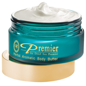 Premier Dead Sea Body Butter for Women & Men - Shea Butter Moisturizer for Dry Skin, Firming Body Cream with Dead Sea Minerals, Natural Hand Moisturi