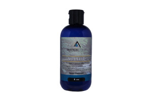 Mother Earth Minerals - Sulfur - Aids in Elimination of Toxins, Supports Blood Circulation, Scavenges Free Radicals, Beautifies The Skin, Flexible Bo
