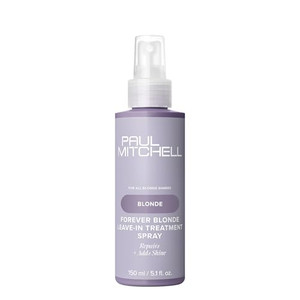 Paul Mitchell Forever Blonde Leave-In Treatment Spray, Repairs + Adds Shine, Ideal For Bleached + Lightened Hair, 5.1 fl. oz