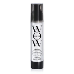 COLOR WOW Pop + Lock High Gloss Finish  Frizz Control Serum | Prevent Color Fade, Seal Split Ends, and Add Gloss | Get Silky, Shiny Hair!
