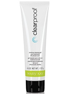 Mary Kay Clear Proof Acne Clarifying Cleansing Gel 4.5 Oz (127g.)